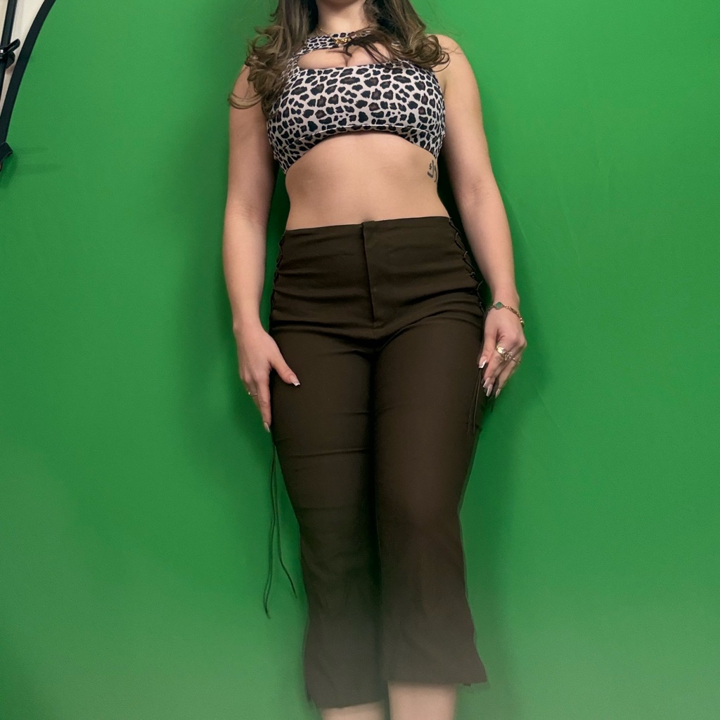Brand New Brown Capris